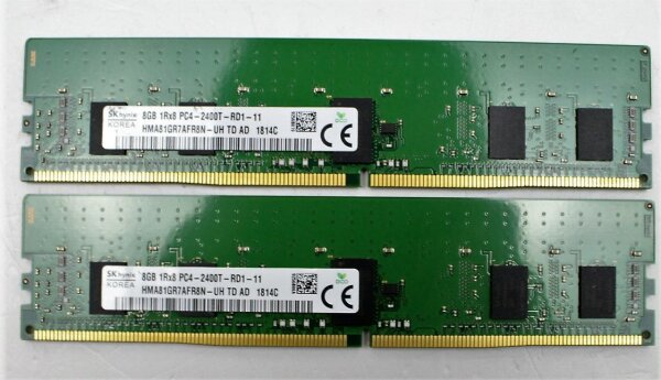 Hynix 16 GB (2x8GB) DDR4-2400T PC4-19200R ECC REG REGISTERED   #303161
