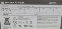 Xigmatek NRP-PC602 ATX Netzteil 600 Watt 80+    #303187