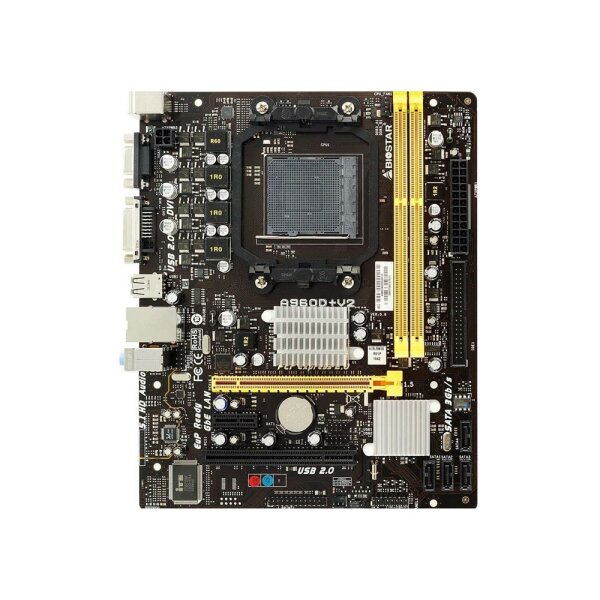 Biostar A960D+V2 Rev.6.1 AMD 890GX Mainboard Micro ATX Sockel AM3+  #303218