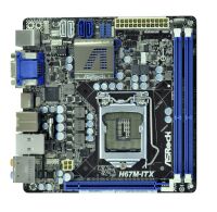 ASRock H67M-ITX Rev.1.08 Intel H67 Mainboard Mini ITX...