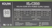 Kolink Core KL-C300 ATX Netzteil 300 Watt 80+   #303435