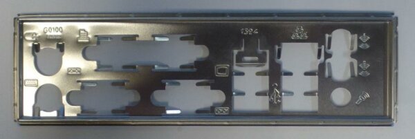 Gigabyte GA-M68MT-D3 Rev.2.3 - Blende - Slotblech - IO Shield   #303474