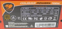 Cougar PowerX 700W (CGR B2-700) ATX Netzteil 700 Watt 80+...