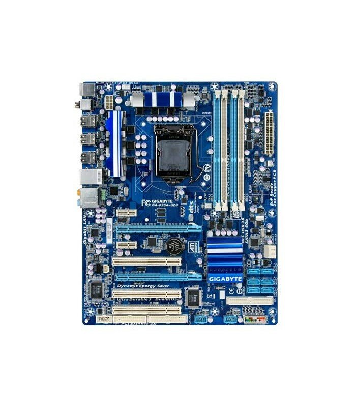 Gigabyte GA-P55A-UD3 Rev.1.0 Mainboard ATX Sockel 1156 Refurbishe