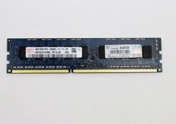 Hynix 4 GB (1x4GB) HMT351U7CFR8C-PB DDR3-1600 PC3-12800 unbuffered ECC   #304168