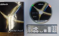 ASRock Z97M Pro4 - Handbuch - Blende - Treiber CD   #304444