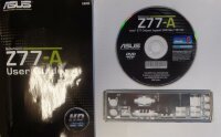 ASUS Z77-A - Handbuch - Blende - Treiber CD   #304525