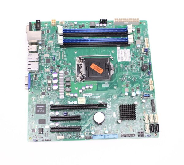 Supermicro X10SLM-F Rev.1.02 Intel C224 Mainboard Micro ATX Sockel 1150  #304541