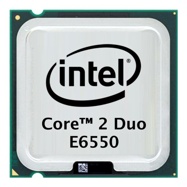 Intel Core 2 Duo E6550 (2x 2.33GHz) SLA9X CPU Sockel 775   #304637