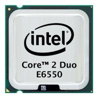 Intel Core 2 Duo E6550 (2x 2.33GHz) SLA9X CPU Sockel 775...