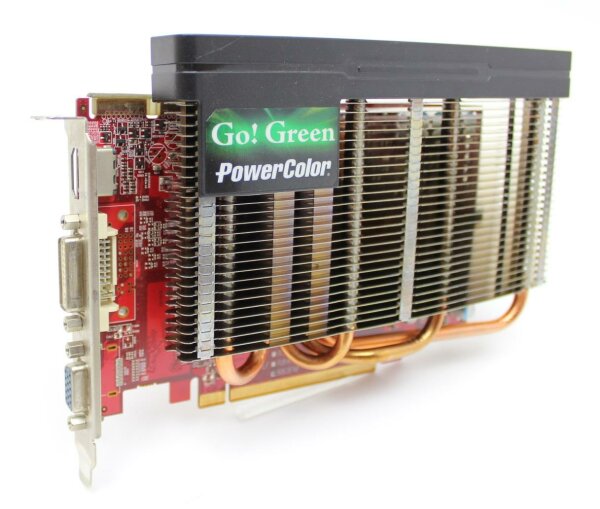 PowerColor Radeon HD 5670 Go! Green 1 GB GDDR5 DVI, VGA, HDMI PCI-E   #304677