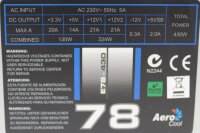Aerocool Eco-Friendly E78-430 ATX Netzteil 430 Watt   #304937