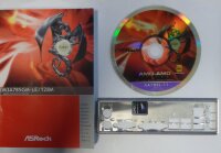 ASRock M3A785GM-LE/128M - Handbuch - Blende - Treiber CD...
