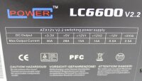 LC-Power LC6600 V2.2 Super Silent Black 600W ATX Netzteil...