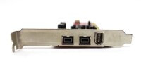 3-Port Firewire IEEE1394a 1x 400 & 2x 800 Controller Karte PCI-Extended #305217