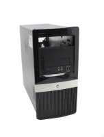 HP Compaq DX2450 PC Gehäuse MiniTower USB 2.0  schwarz   #305234