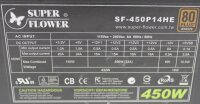Super Flower Green SF-450P14HE ATX Netzteil 450 Watt 80...