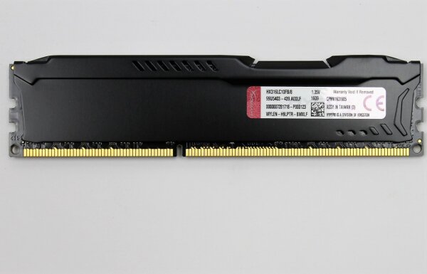 Kingston HyperX Fury 8 GB (1x8GB) HX316LC10FB/8 DDR3L-1600 PC3L-12800  #305283