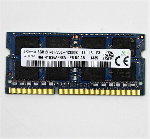 Hynix 8 GB (1x8GB) HMT41GS6AFR8A-PB DDR3-1600 PC3L-12800 SO-DIMM #305365