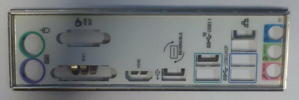 ASUS Z97-K/USB 3.1 - Blende - Slotblech - IO Shield   #305771