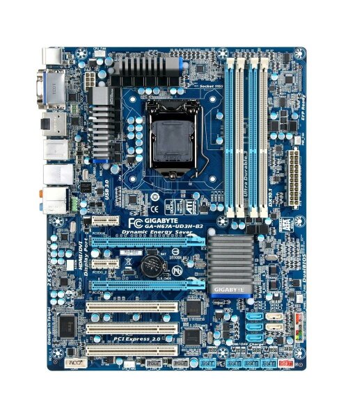 Gigabyte GA-H67A-UD3H-B3 Intel H67 Mainboard ATX Sockel 1155  #305855