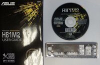 ASUS H81M2 - manual - i/o-shield - CD-ROM with drivers...