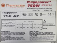 Thermaltake Toughpower 750 AP ATX Netzteil 750 Watt modular 80+ #305962