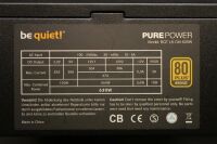 Be Quiet Pure Power L8-CM 630W (BN182) ATX Netzteil 630...