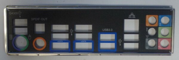 Gigabyte GA-X79-UP4 Rev.1.0 - Blende - Slotblech - IO Shield   #306054