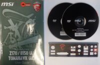 MSI Z170A Tomahawk AC - Handbuch - Blende - Treiber CD...