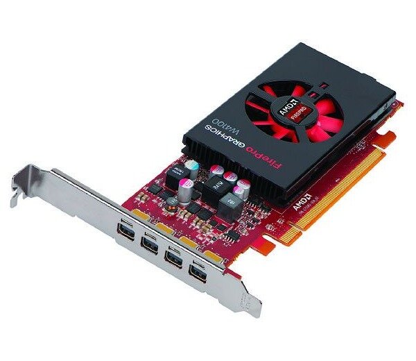 AMD FirePro W4100 2 GB GDDR5 4x mDP PCI-E    #306227