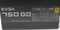 EVGA 750 GQ ATX Netzteil 750 Watt modular 80+  #306380