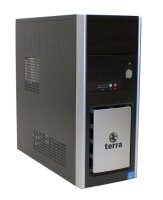 Terra ATX PC Gehäuse MidTower USB 2.0  schwarz   #306393