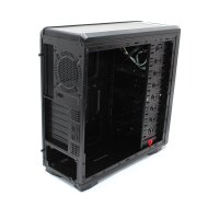 MS-Tech CA-0210 ATX PC Gehäuse MidiTower USB 2.0 schwarz   #306447