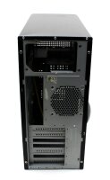 Chieftec CQ-01B-U3-OP ATX PC Gehäuse MidTower USB 2.0  Schwarz   #306605