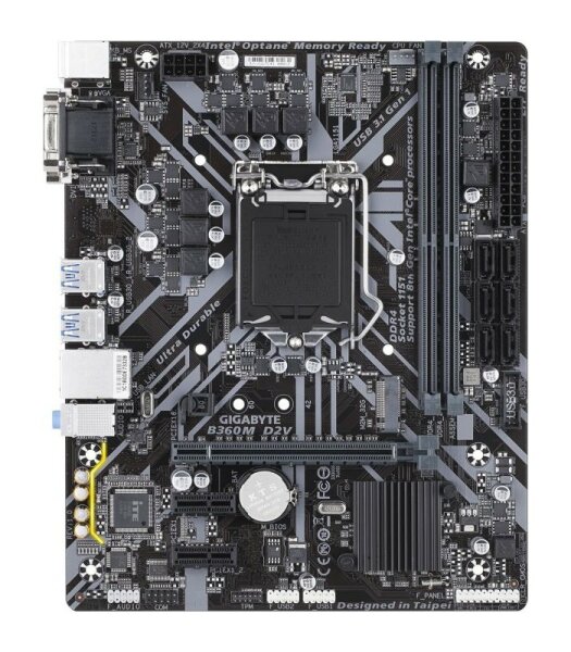 Gigabyte B360M D2V Rev.1.0 Intel B360 Mainboard Micro ATX Sockel 1151  #306706