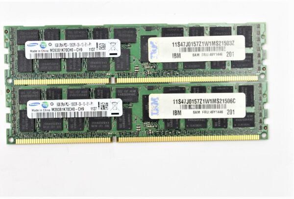 Samsung 16 GB (2x8GB) M393B1K70CH0-CH9 PC3-10600R Registered ECC #306828