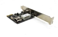 Firewire 2-Port IEEE1394a + 1 x intern Controller Kart PCI-E x1  #306833