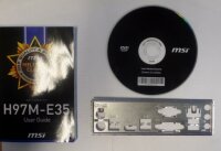 MSI H97M-E35 MS-7846 Ver.3.0 - Handbuch - Blende -...