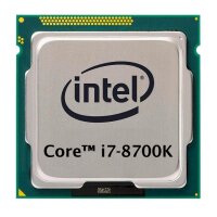 Intel Core i7-8700K (6x 3.70GHz) SR3QR CPU Sockel 1151...