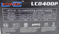 LC-Power LC8400P ATX Netzteil 400 Watt   #306962