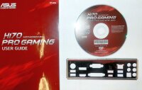 ASUS H170 Pro Gaming - manual - i/o-shield - CD-ROM with...