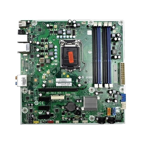HP Iona-GL8E MS-7613 Ver.1.0 Intel P55 Mainboard Micro ATX Sockel 1156  #307328
