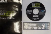 ASUS P8H61-M LX Rev.3.0 - manual - i/o-shield - CD-ROM...