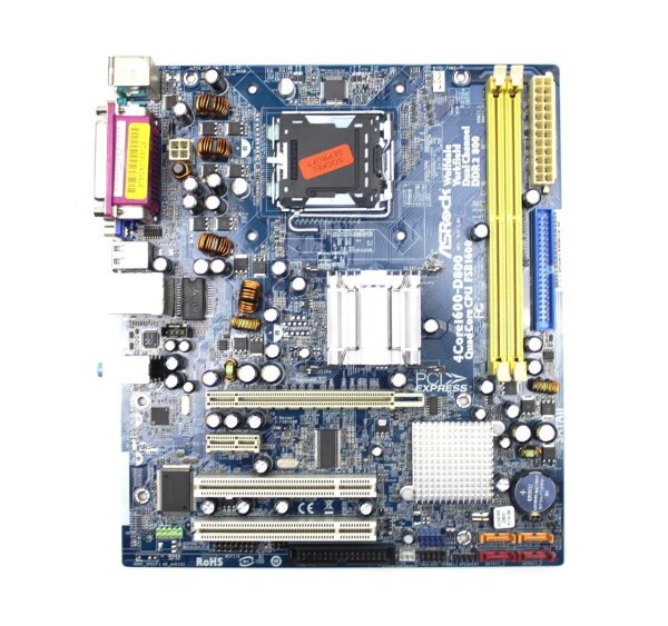 ASRock 4Core1600 Intel G31 Mainboard Micro ATX Sockel 775  #307492