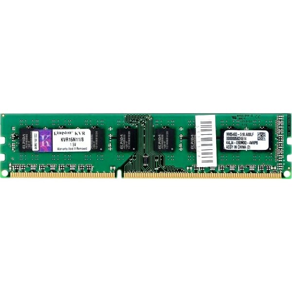 Kingston 8 GB (1x8GB) KVR16N11H/8 DDR3-1600 PC3-12800   #307543