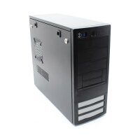 ATX PC Gehäuse MidTower USB 3.0  schwarz   #307547