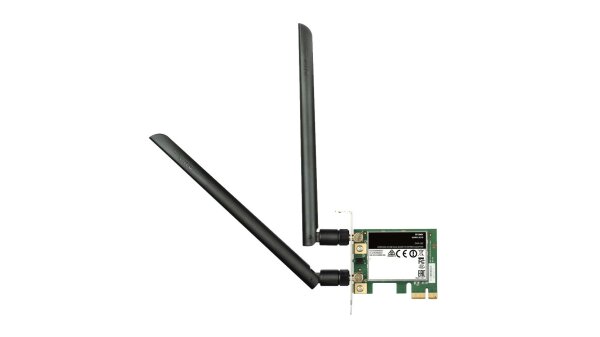 D-Link AC1200 DWA-582 DualBand, 300Mbit/s, 2.4GHz, 5GHz, WLAN PCI-e x1   #307614