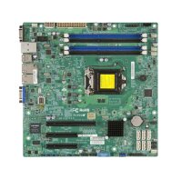 Supermicro X10SLH-F Intel C226 Mainboard Micro ATX Sockel...