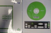 MSI B85M ECO - Handbuch - Blende - Treiber CD   #307852